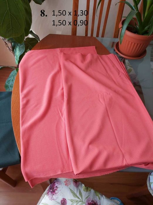 Платове, дантела, трико, габардин и др.