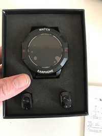 Ceas Smartwatch Barbati 2 in 1 Rubincon ENCE85 cu Casti Wireless