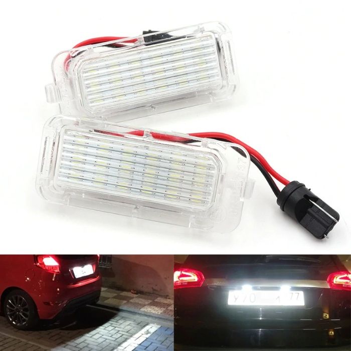 Set lampi LED numar dedicate Ford Focus Fiesta Mondeo MK4 C-Max Kuga