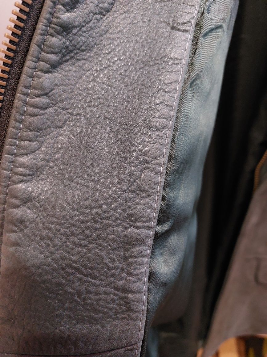 Куртка евро кожанная мужская  CHEVIGNON Франц.Большой размер 54-56-58.