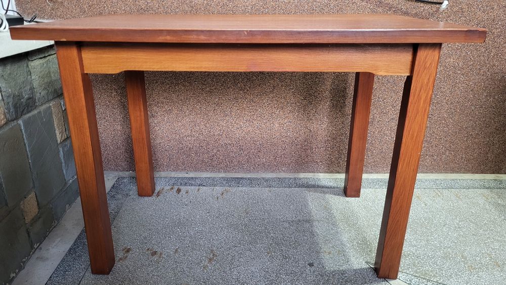 Vand masa bucatarie din lemn, maron