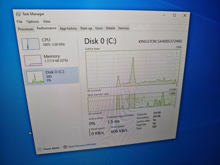 Компютър HP с лицензиран Win 10