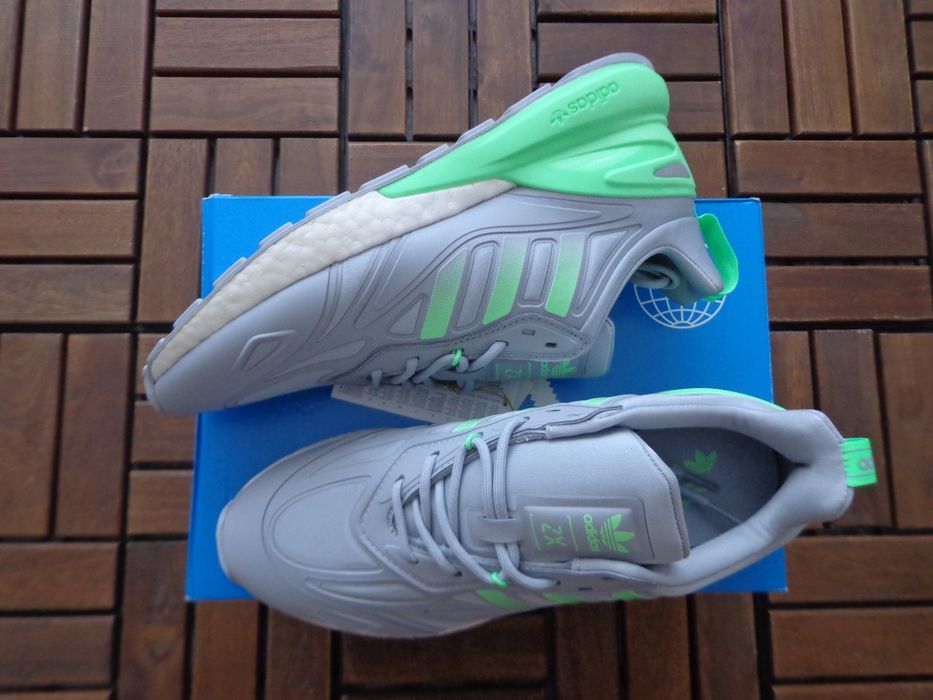 Мъжки маратонки Adidas ZX 2K Boost 2.0 Halo Silver размер 42,5