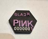 Black  pink coin