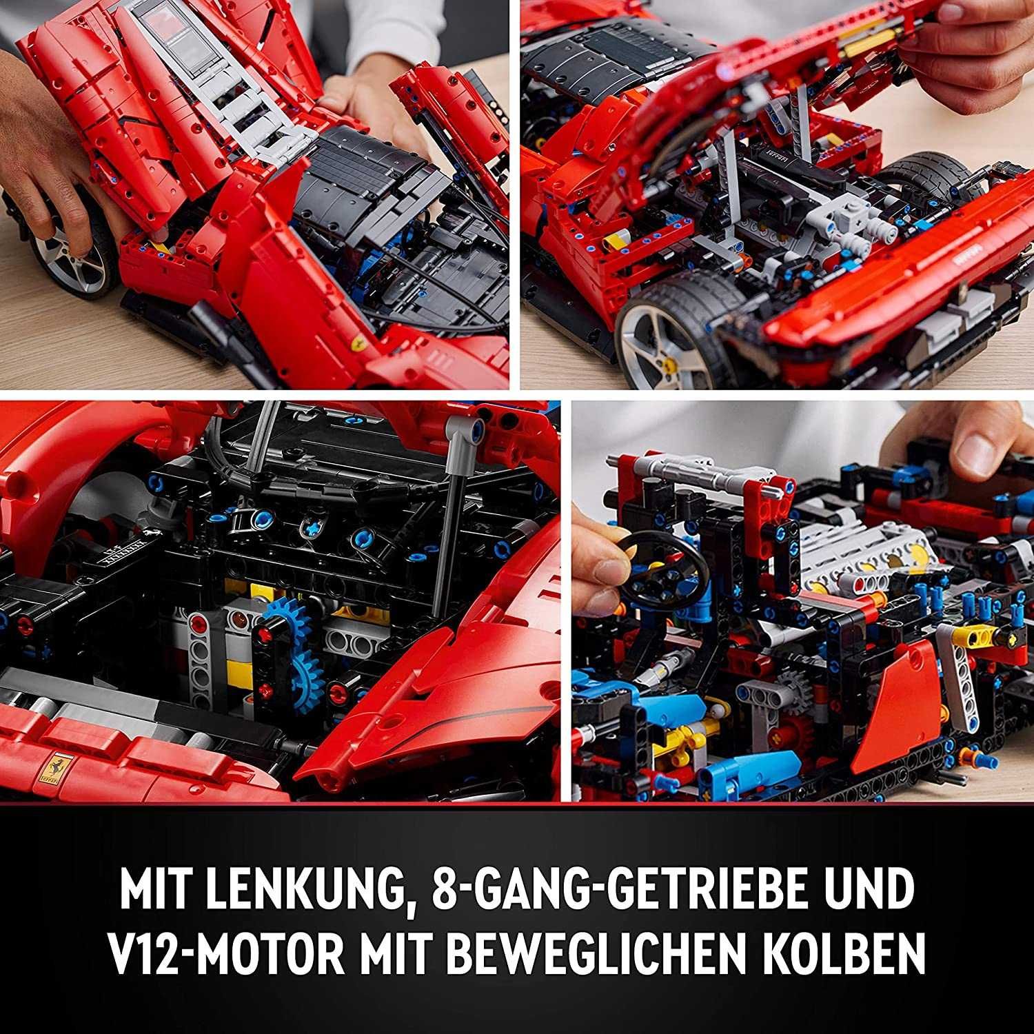 Конструктор LEGO 42143 Technic Ferrari Daytona SP3! Новый в коробке!