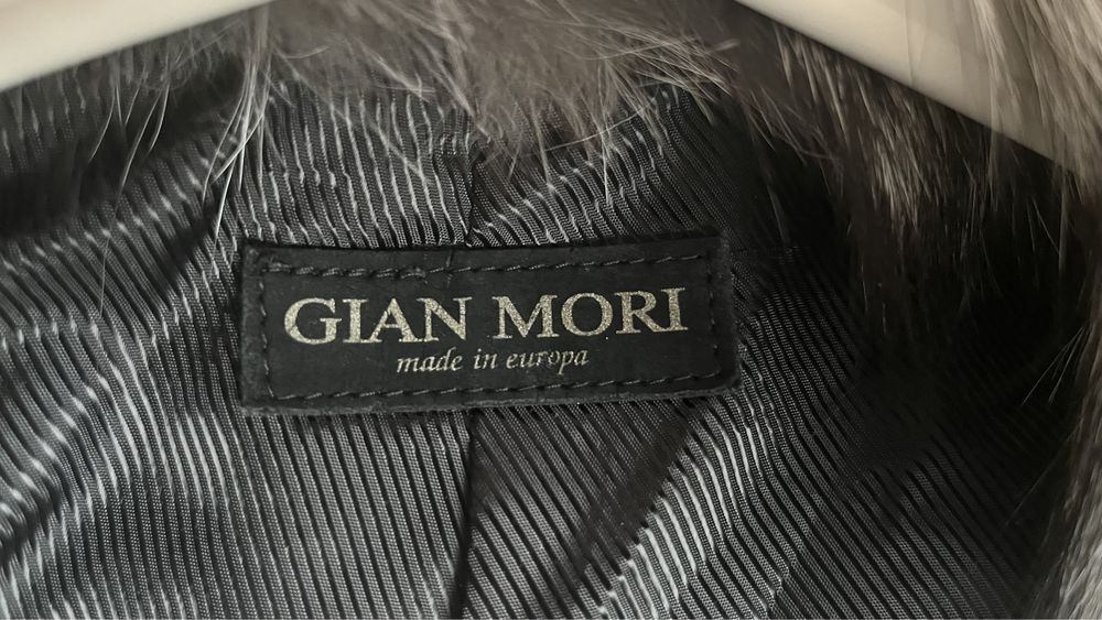 Jachetă piele naturală/blană vulpe