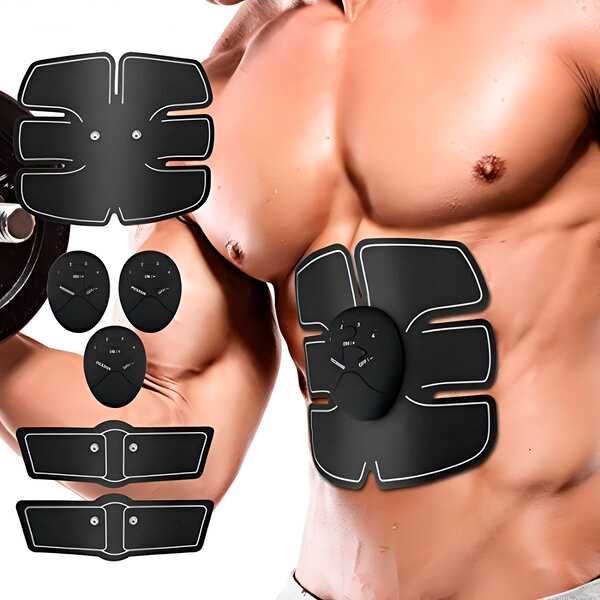Aparat Stimulator Muscular EMS Abdomen, Brate & Fesieri