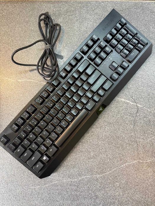 Tastatura mecanica gaming Razer BlackWidow 2019, US, green switch