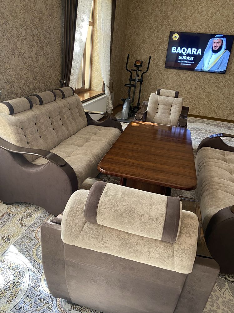 Yumshoq mebel. 5talik komplekt