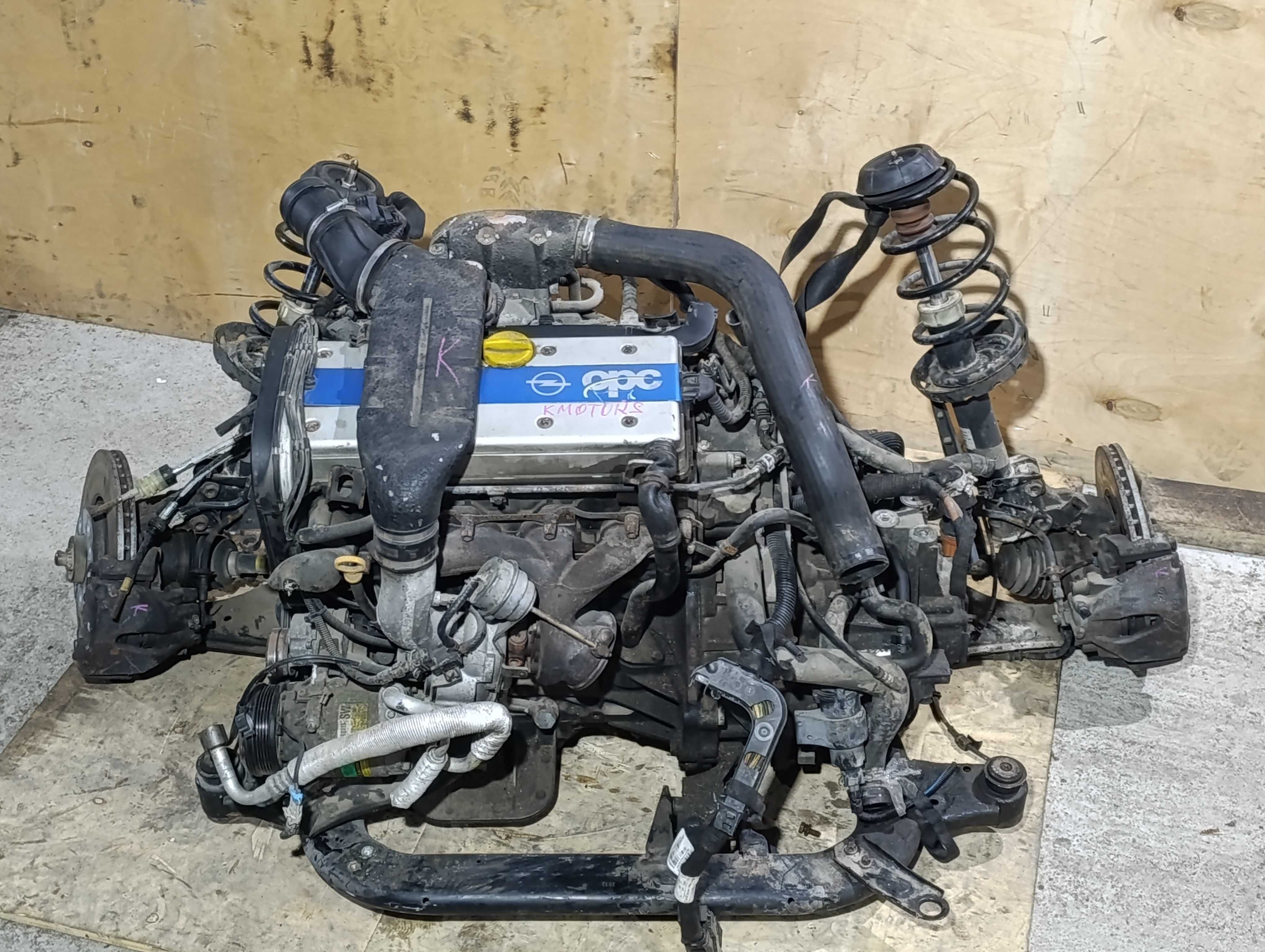Двигатель МКПП SWAP Z20LET Turbo OPC Opel Astra G 2.0 Турбо свап