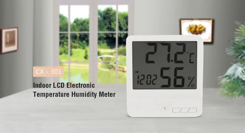 Измеритель влажности (гигрометр) и температуры CX-301. Доставка