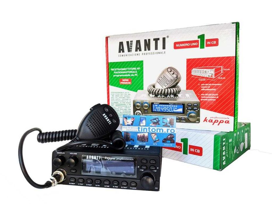 Statie Radio AVANTI Kappa 50 2PRO AutoSquelch Ecou Professionale