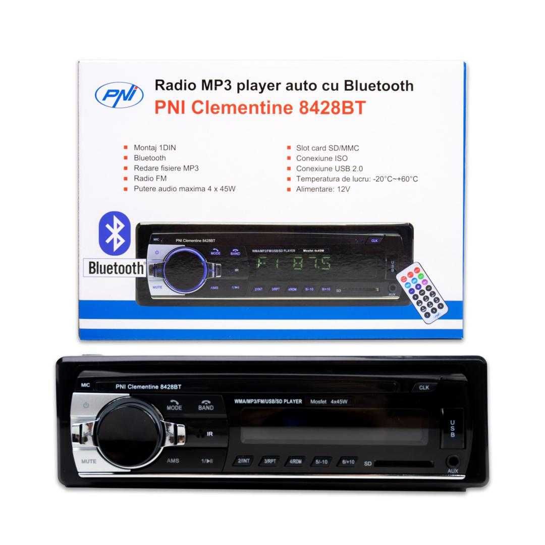 Casetofon MP3 Player Auto PNI Clementine 8428BT Bluetooth SD USB Card