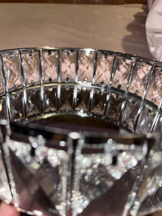 Tavita eleganta cu pietre si oglinda