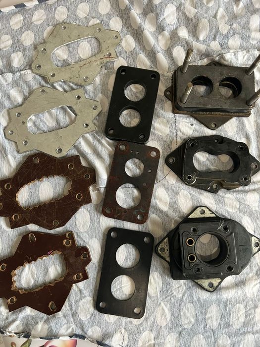 Проставки под карбюратор / адаптеры — комплект и отдельные пластины