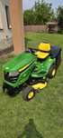 John deere X350R,  tractoras gazon, cositoare iarba