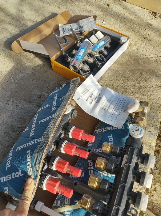 Aerisitor sist de incalzire si vana de amestec