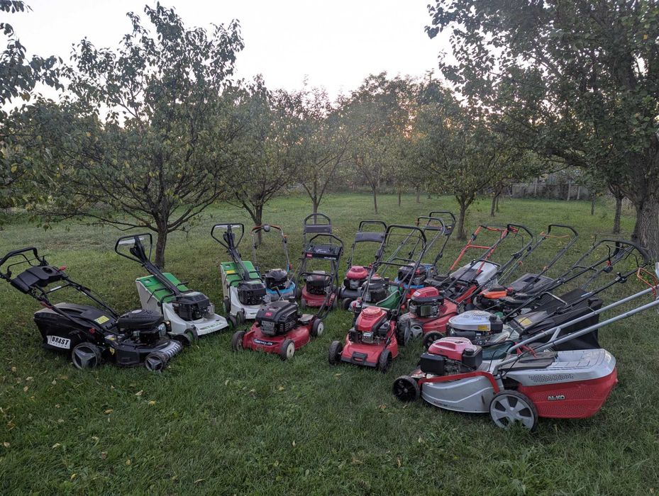 Masina de tuns iarba cu si fara  tractiune ,Honda , Briggs&Stratton