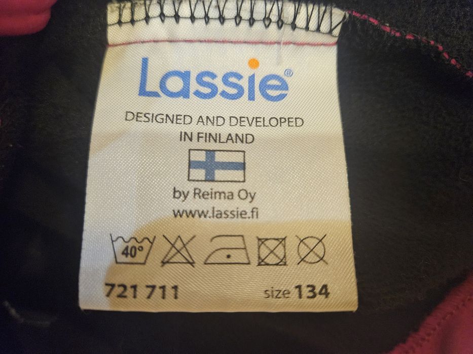 Куртка Lassie+штаны soft shell 134 см 8-9 лет