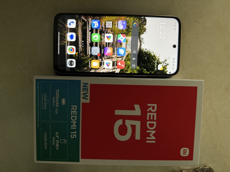 Redmi 15 128/12(6+6) Gb new 7000mAh