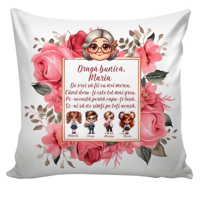 Perna personalizata pentru Bunici