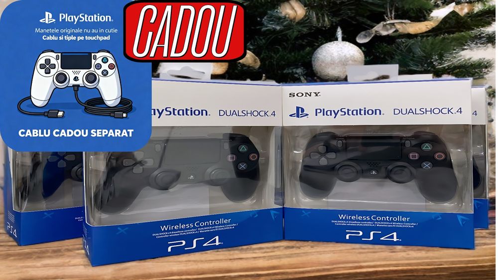 Controller Wireless PlayStation 4 PS4 DUALSHOCK Maneta  NOU SIGILAT