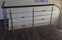 maini curente balustrade inoxsticla inoxlemn