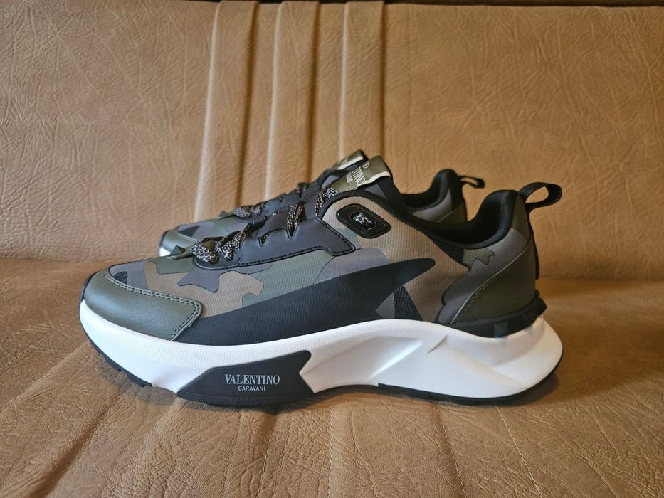 Papuci barbati, Valentino, camouflage, marimea 41