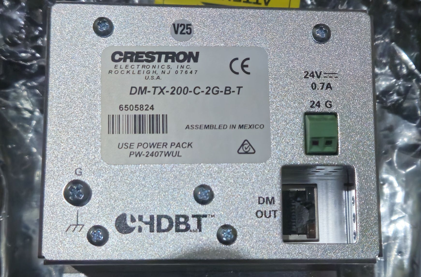 Передатчик сигнала Crestron DM-TX-200-C-2G-B-T HDMI или VGA