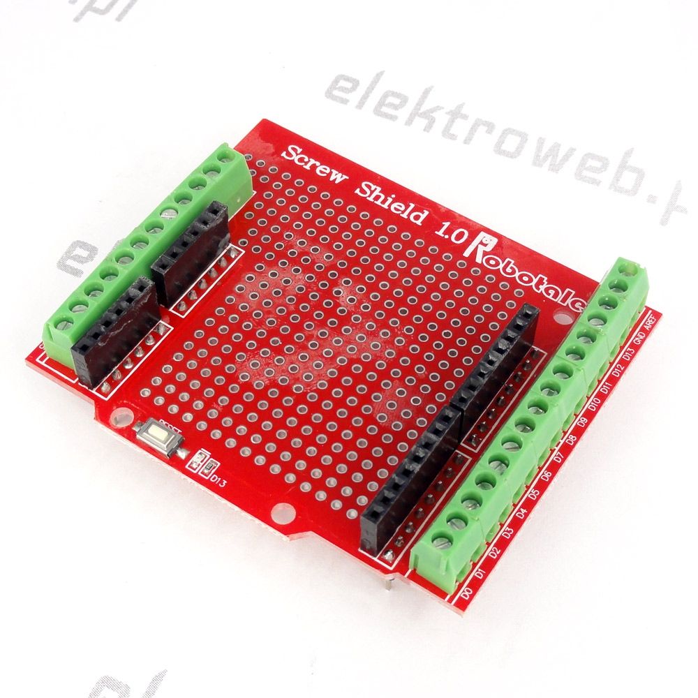 Arduino Uno R3 Terminal Shield Proto Screw с терминални конектори