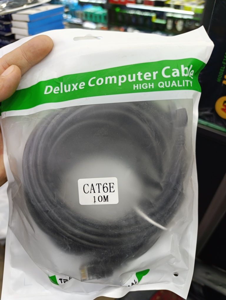 Скидка! Доставка! Lan кабель 10 м / cat 6