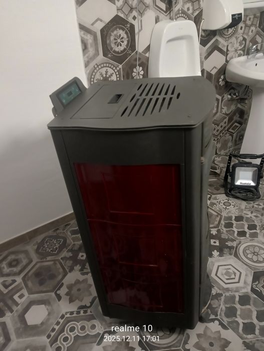 Sobă pe ,peleți cu ventilator