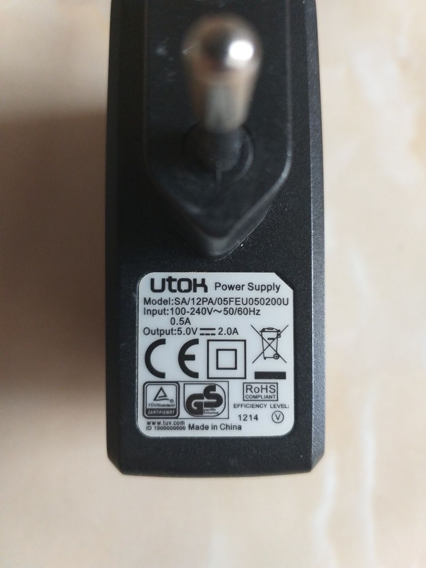 Incarcator 5v-2A Telefon/Tableta sau orice dispoxitiv cu USB