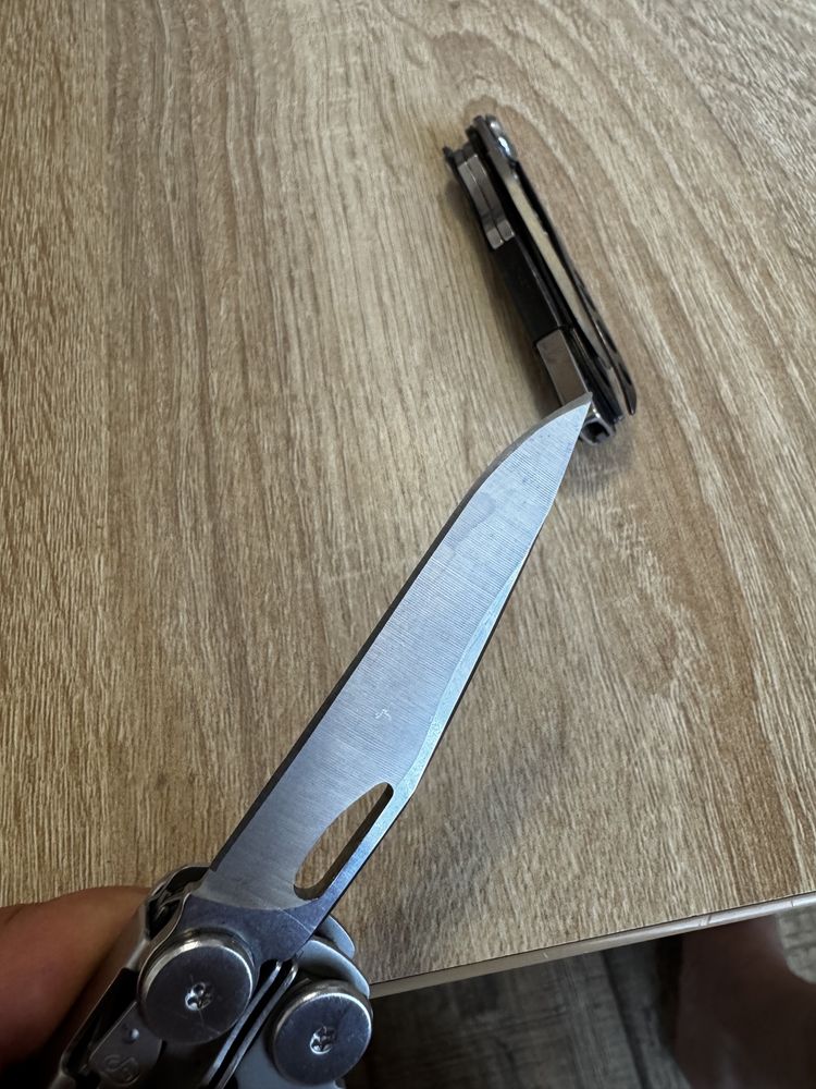 Leatherman curl с кутия и бележка