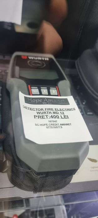 Hope Amanet P6 Detector cabluri electrice.  Metal . Lemn