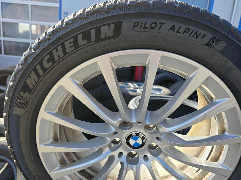 Jante BMW G30 G31 X5 X6 Anvelope Iarna SH Michelin 245 45 R18