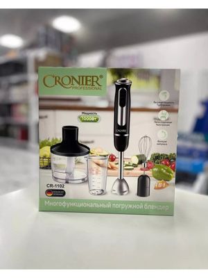 Қуатты көпфункционалды блендер Cronier CR-1102 — жаңа, тегін жеткізу!