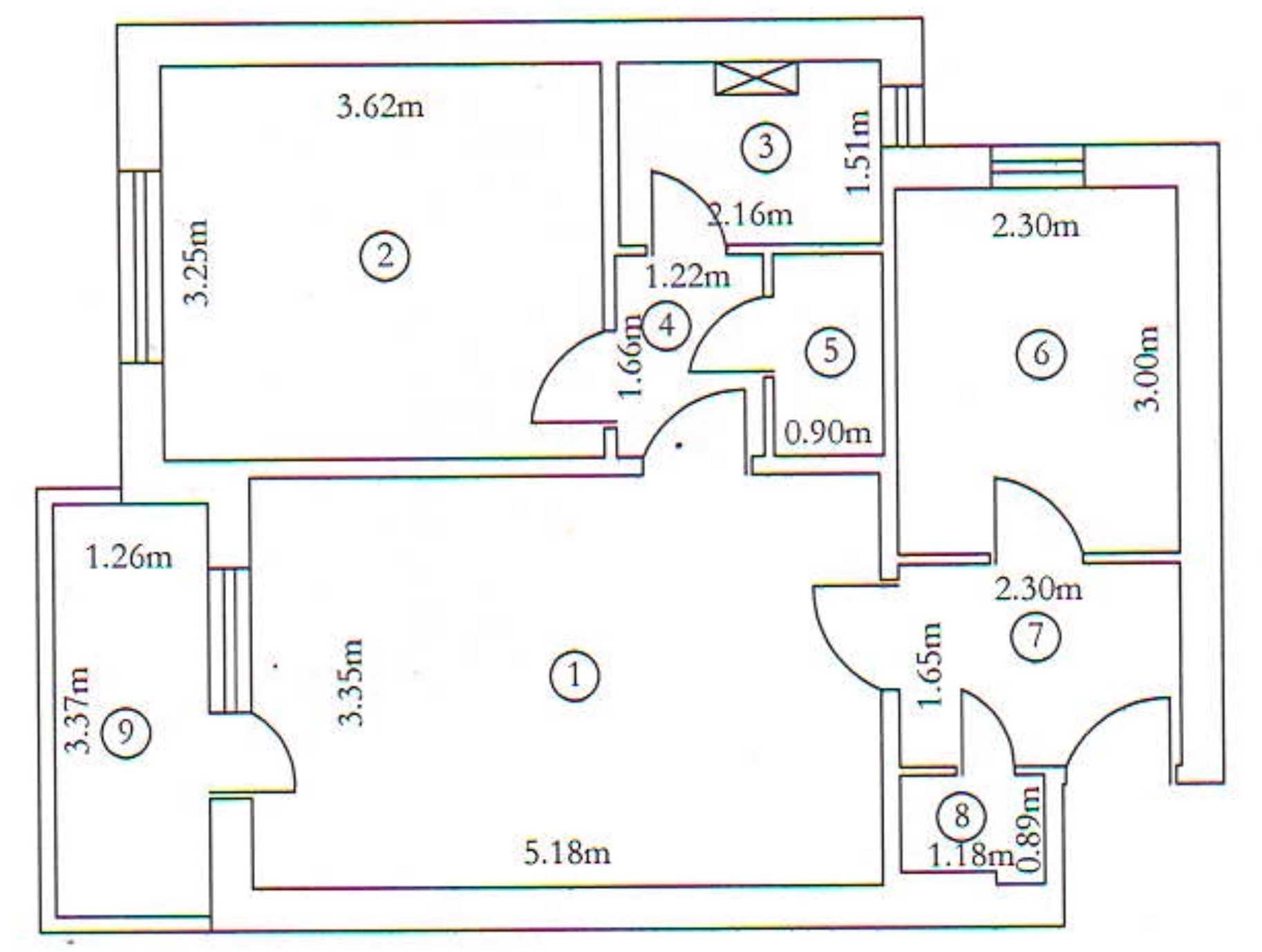 Vand apartament 2 camere, 52 mp, Etaj 3 din 4, Tătărași Dispecer
