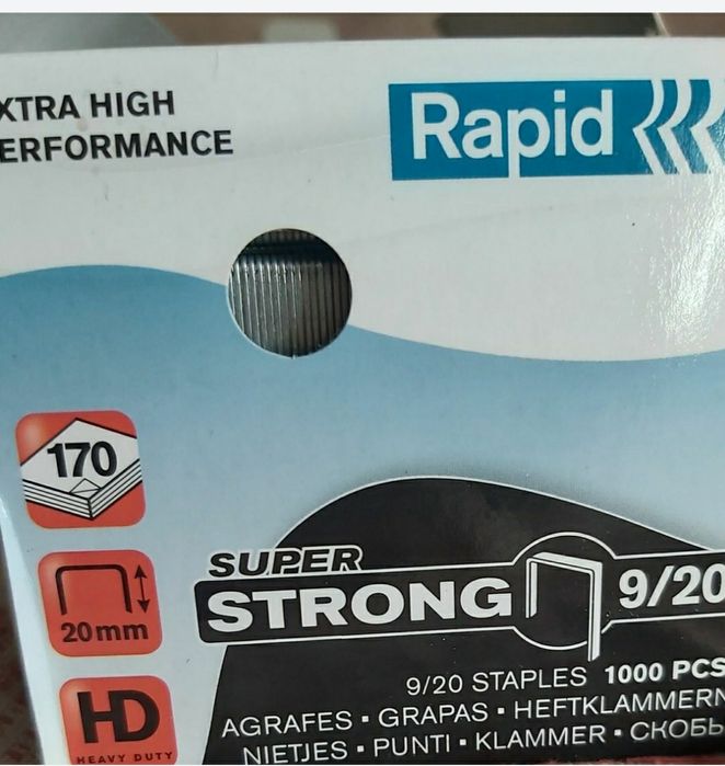 Продам скобы Rapid 9/20