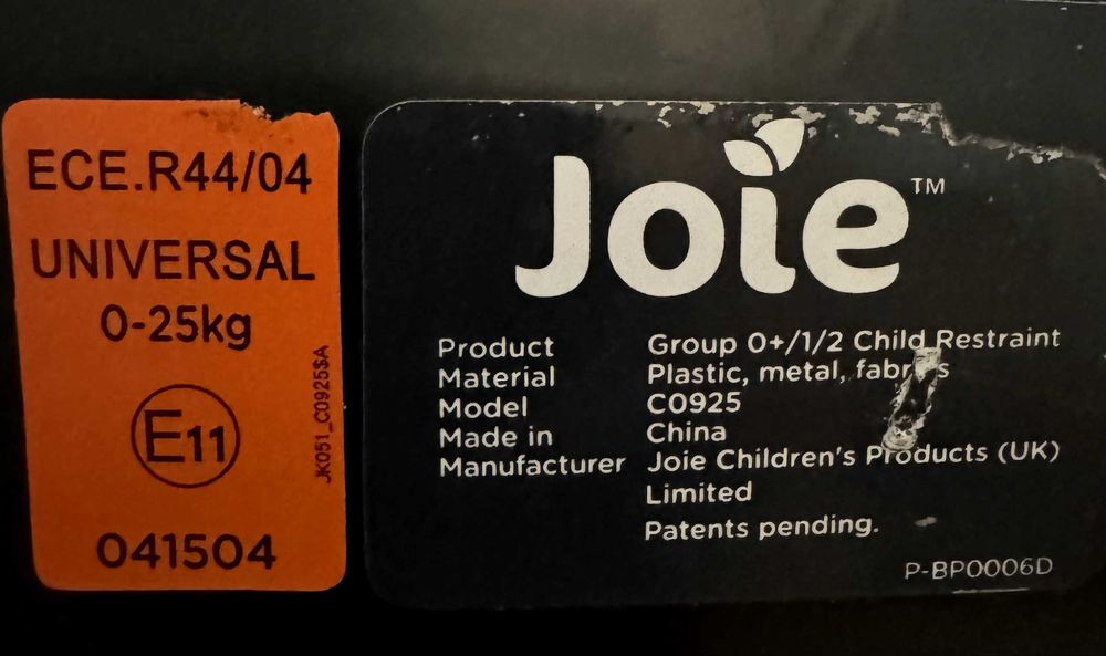 Scaun de masina Joie Stages pentru copii intre 0 - 25 kg