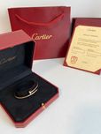 Brățară Cartier Cui Smal 15 aur roz 750