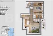 Apartament cu 3 camere,  77,79 mp, cu logie si finisaje premium, ultra