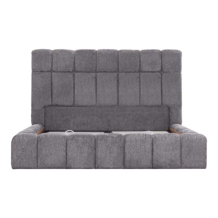 Легло, RAMON, Сив, Текстил, 160х200см.