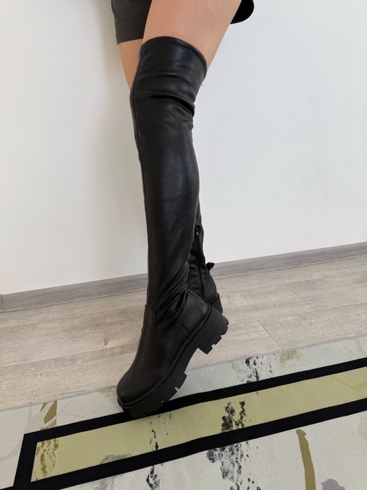 Ботфорты черный новые