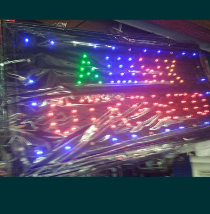 Вывеска ашык и открыто