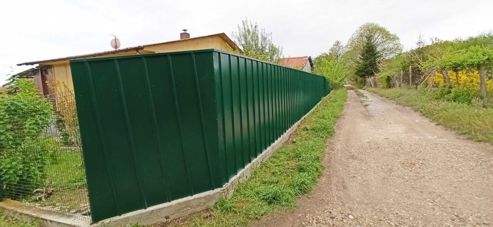 Огради от пластифицирана и поцинкована ламарина в София
