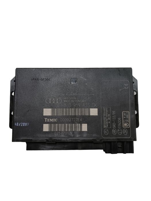 Modul de confort AUDI A4 III Avant 8ED, B7 2004 - 2008 8e0959433ck