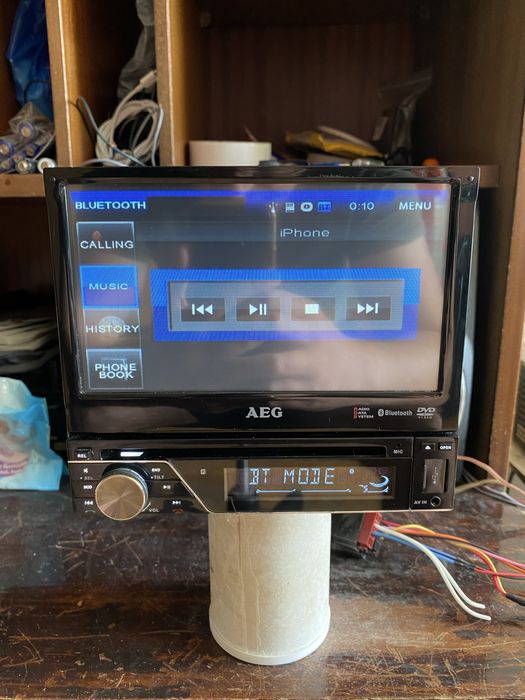 AEG Germany - DVD, BLUETOOTH, USB CD mp3 плеър за кола сд радио