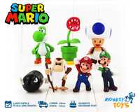 Set 7 figurine / jucarii Mario si prietenii - generatia 2