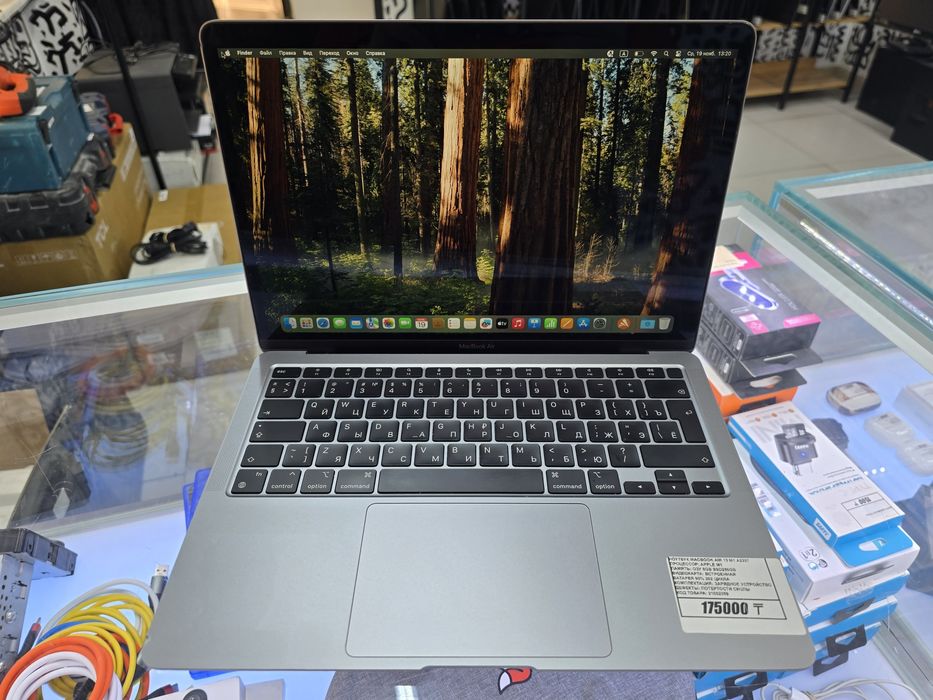 Macbook Air M1 A2337 аккумулятор 90% рассрочка Реал ломбард